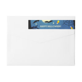 Etiquetas de Endereço de Retorno do Halloween