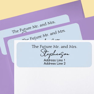 Etiquetas de Endereço de Retorno Personalizadas Az