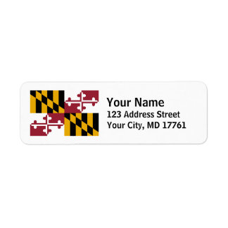 Etiquetas de Endereço de Sinalizador Maryland