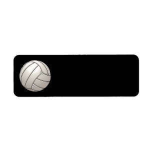 Etiquetas de endereço de voleibol