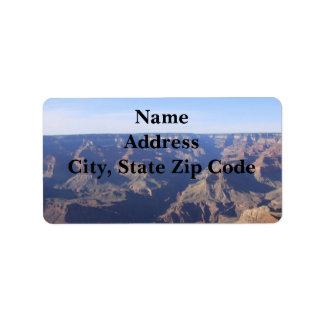 Etiquetas de Endereço do Grand Canyon