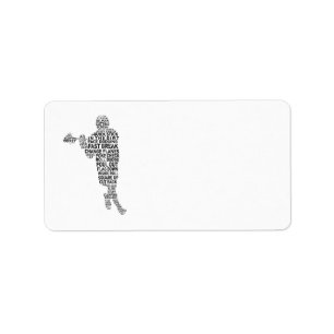 Etiquetas de endereço do Lacrosse