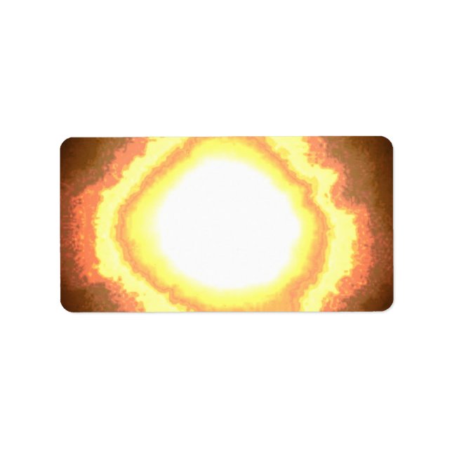 Etiquetas de endereço estilo design (Frente)