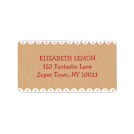 Etiquetas de endereço grandes para mim e meus gato