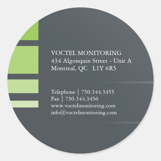 Etiquetas de Endereço Moderno (Frente)