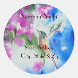 Etiquetas de Endereço para Casamento de Jardim Hum