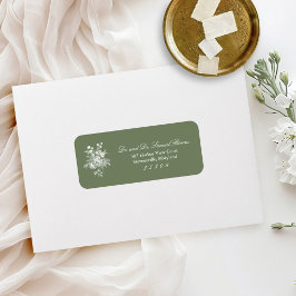 Etiquetas de Endereço para Convidados de Casamento