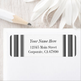Etiquetas de Endereço Personalizadas com Listras C