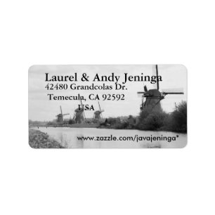 Etiquetas de Endereço Personalizadas com Windmill