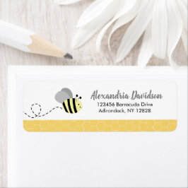 Etiquetas de Endereço Personalizadas da Abelha Ama