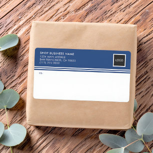 Etiquetas de Envio de Correspondência com Logotipo