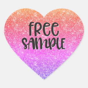 Etiquetas de etiqueta de amostra grátis