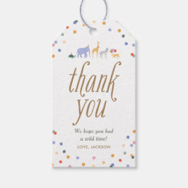 Etiquetas de Favor da Festa de aniversário Safari