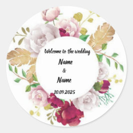 Etiquetas de favor de casamento