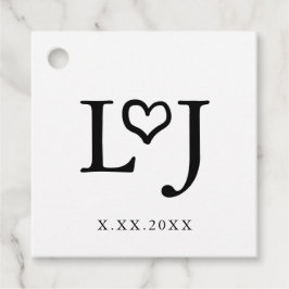 Etiquetas de Favor de Casamento Personalizado do C