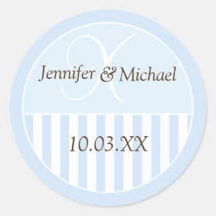 Etiquetas de Favor de Casamento Personalizado Mono