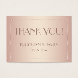 Etiquetas de Favor do Casamento de Blush Vintage