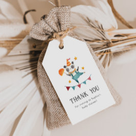 Etiquetas de Favor do Chá de fraldas Circus