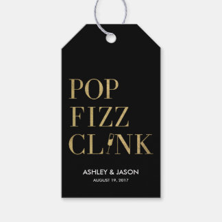 Etiquetas de Favor do Clink do Pop Fizz