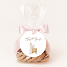 Etiquetas de Favor do Convite para Boho Baby Brunc