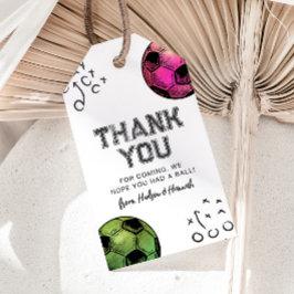 Etiquetas de Favor do Futebol Conjunta de Aquarela