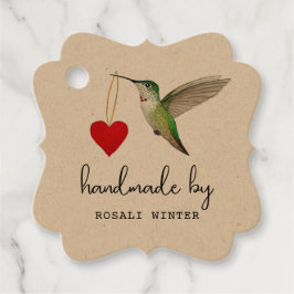 Etiquetas de Favor do Hummingbird Personalizadas