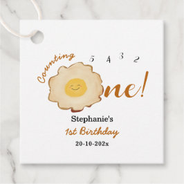 Etiquetas De Favor Do primeiro aniversario De Ovos