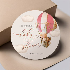 Etiquetas de Favor Rursinho! Adesivo Redondo Cláss