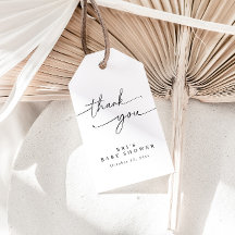 Etiquetas de favorecimento de Chá de fraldas perso