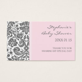 Etiquetas de favorecimento do Chá de fraldas com D