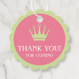 Etiquetas de favorecimento do Chá de fraldas verde