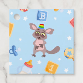 Etiquetas de Favoritos ao Chá de fraldas Akili e M