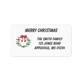 Etiquetas de Feriado de Feriado de Feriado para Ci