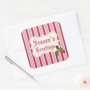 Etiquetas de férias da temporada