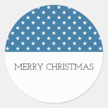 Etiquetas de férias de estrelas festivas azuis