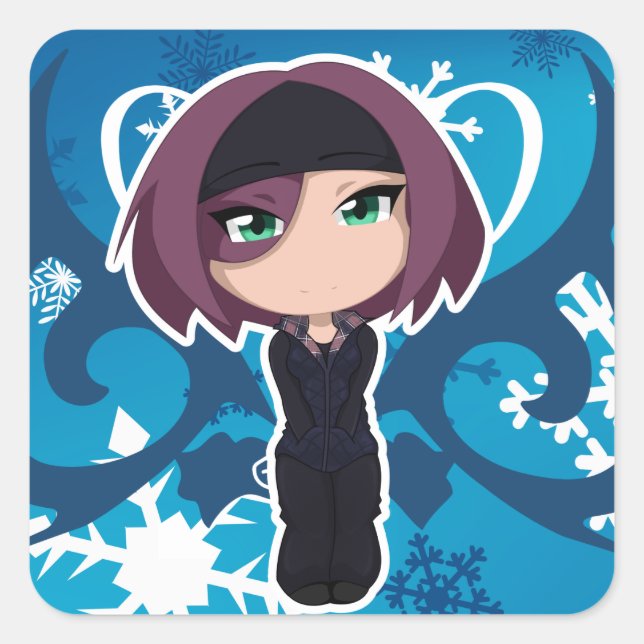 Etiquetas de férias Jaja (Frente)