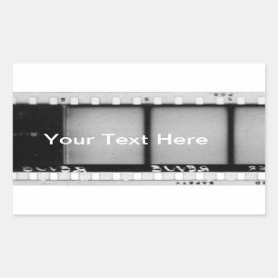 Etiquetas de Filmstrip do vintage
