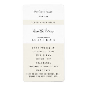 Etiquetas de Fusão de Cera Personalizadas