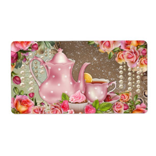 Etiquetas de Garrafa chá de panela