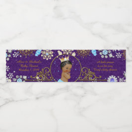 Etiquetas de Garrafa de Água, chá de fraldas de To