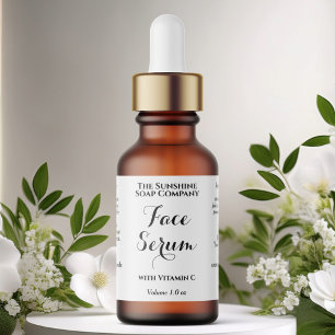Etiquetas de Garrafa de Cosméticos à Prova de Água