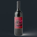 Etiquetas de Garrafa de Rosa personalizadas<br><div class="desc">Etiquetas de Garrafa de Rosa vermelha Personalizadas Etiquetas de Rosa Clássicas para Vinho, Cerveja, Etiquetas de Garrafa de Rosa Personalizadas e Convites. Namorados Romântica Rótulos de Garrafas de Rosa e Seu Nome aqui Rosa presentes para presentes para casamentos Aniversário Aniversário e Na moda A Qualquer Dia Rótulos de Rosa vermelha...</div>