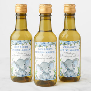 Etiquetas de Garrafa de Vinho Mini para Chás de Be