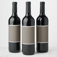 Etiquetas de garrafa de vinho personalizadas | Con