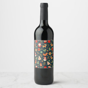 etiquetas de garrafa de vinho personalizadas (Edit