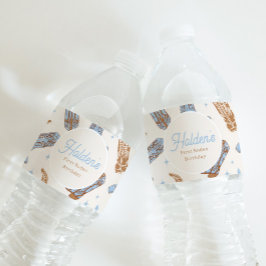 Etiquetas de Garrafas de Água Ocidental