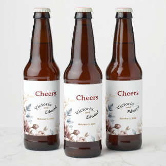 Etiquetas de Garrafas de Bebidas de Luxo Vitoriana