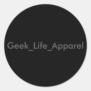 Etiquetas de Geek_Life_Apparel