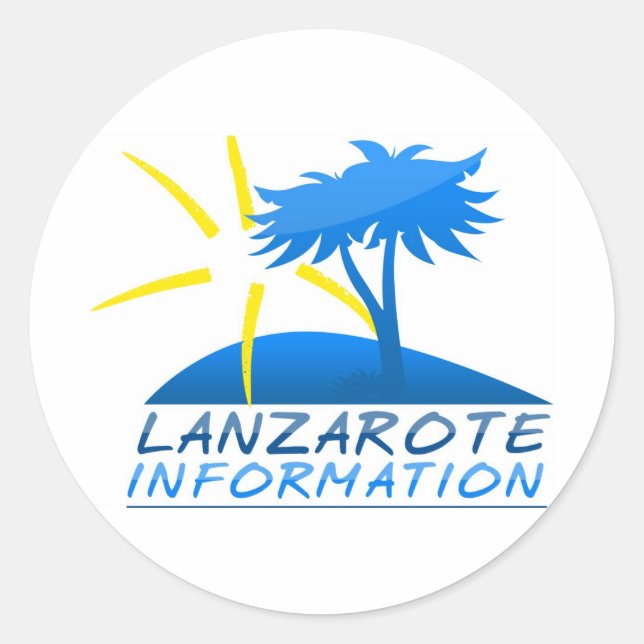 Etiquetas de informação do Lanzarote (Frente)