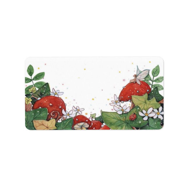 Etiquetas de Ivy e Toadstool (Frente)